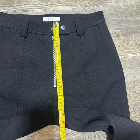 A.L.C. Lucien Flare leg cropped pants Wool Blend size 2 Luxury - Picture 5 of 10